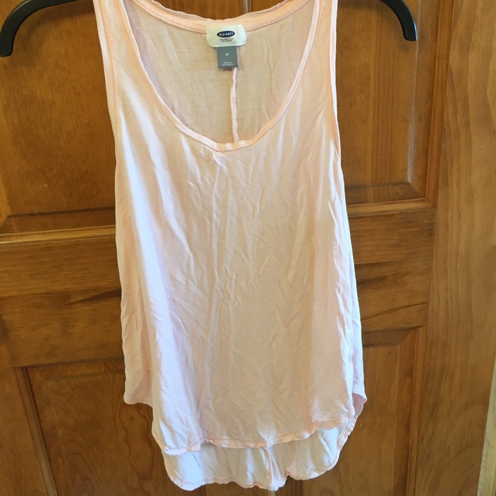 Soft light pink tank